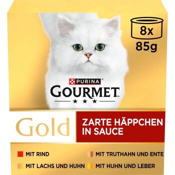 GOURMET Gold Tendres bouchées 8 x 85 g
