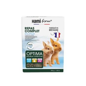 Hamiform Optima – repas complet lapin toy et jeune lapin 900g