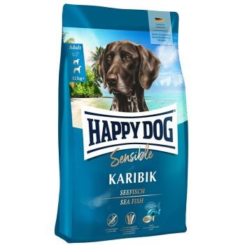 HAPPY DOG Sensible Croquettes Chien Adulte, Caraïbes 4 kg HAPPY DOG Sensible Croquettes Chien Adulte, Caraïbes 4 kg