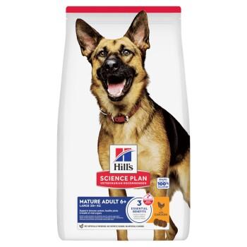 Hill's Croquettes Science Plan pour chien, Large Breed Mature Adult, au poulet 18 kg