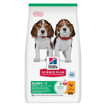 Hill's Science Plan roquettes chien, Medium chiot Avec du poulet 14 kg