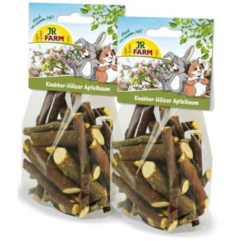 JR Farm Bâtonnets à ronger en bois de pommier 100 g 2x100 g JR Farm Bâtonnets à ronger en bois de pommier 100 g 2x100 g