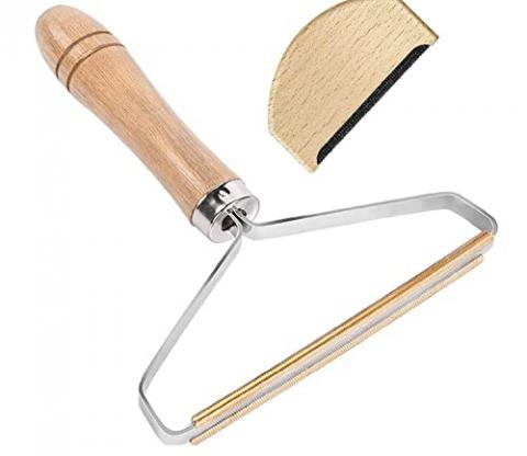Kit de Rasoir Anti bouloche, Peigne en Cachemire et Brosse Manuel Anti Poil Combinaison pour Soins De Pull Cachemire Vêtements Outil Enlever Boulochesdes Vetements