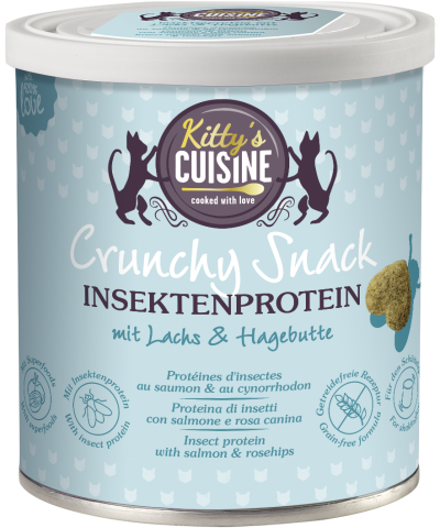 Kitty's Cuisine Kitty’s Cuisine Crunchy Snack Protéine d’insectes 100 g