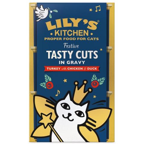 LILY'S KITCHEN Lily’s Kitchen Tasty Cuts Xmas Trio 3 x 85 g LILY'S KITCHEN Lily’s Kitchen Tasty Cuts Xmas Trio 3 x 85 g