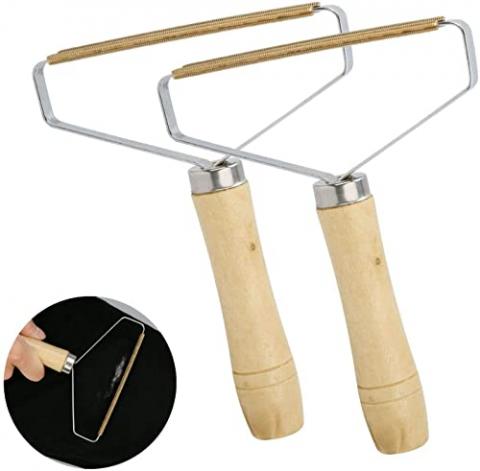 [Lot de 2] ​Brosse Manuel Anti Poil, Rasoir Anti Bouloche, Portable Brosse Rasoir Vetements Peluche pour La Maison, Rasoir D'épilation pour Couverture Animal