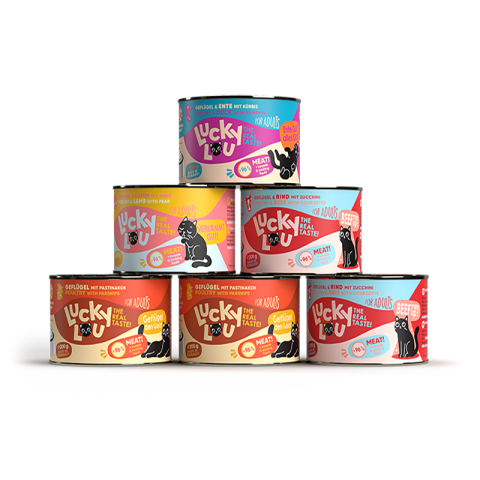 Lucky Lou Adult 6 x 200 g Tasty-Mix Lucky Lou Adult 6 x 200 g Tasty-Mix