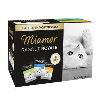 Miamor Ragoût Royal en gelée multipack 12 x 100 g Dindee, saumon, veau Miamor Ragoût Royal en gelée multipack 12 x 100 g Dindee, saumon, veau