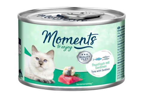 MOMENTS Adult Thon aux sardines : 24x140 g MOMENTS Adult Thon aux sardines : 24x140 g
