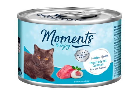 MOMENTS Adult Thunfisch mit Calamari 24x140 g