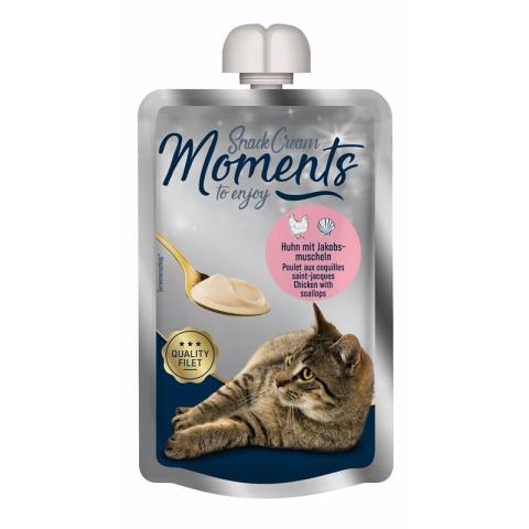 MOMENTS Snack Cream 7 x 90 g poulet et coquilles Saint-Jacques MOMENTS Snack Cream 7 x 90 g poulet et coquilles Saint-Jacques