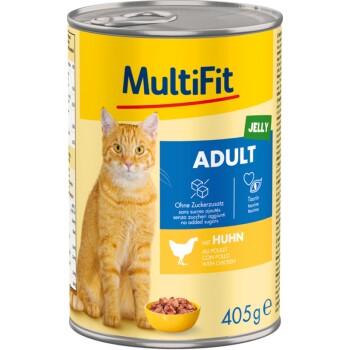 MultiFit Adult Jelly Poulet 6x405 g