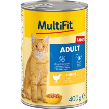 MultiFit Adult Sauce Poulet 6x400 g MultiFit Adult Sauce Poulet 6x400 g