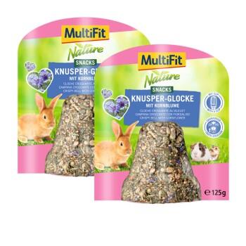 MultiFit Cloche croquante 2 x 125 g Bleuet MultiFit Cloche croquante 2 x 125 g Bleuet
