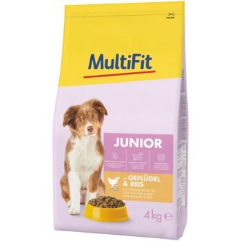 MultiFit Croquettes Chien Junior, avec Volaille & Riz 3 kg