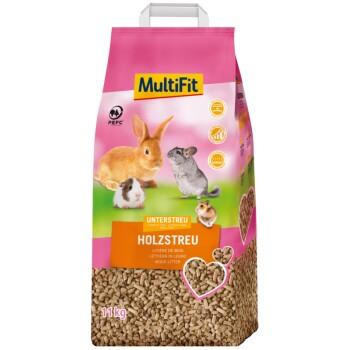 MultiFit litière naturelle en bois 11 kg