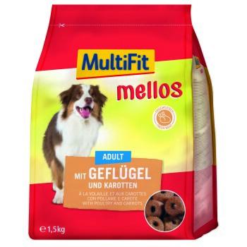 MultiFit Mellos nourriture sèche pour chien adulte Volaille et carottes 1,5 kg MultiFit Mellos nourriture sèche pour chien adulte Volaille et carottes 1,5 kg