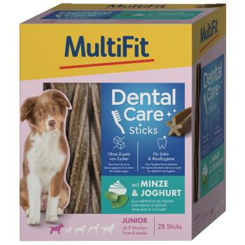 MultiFit Mint DentalCare Sticks Junior Multipack 28 pièces