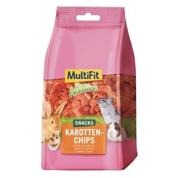 MultiFit Nature snacks chips de carotte 100 g MultiFit Nature snacks chips de carotte 100 g