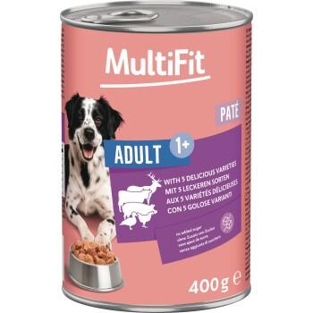 MultiFit Pâtée humide pour chien 5 variétés délic. 6x400 g MultiFit Pâtée humide pour chien 5 variétés délic. 6x400 g