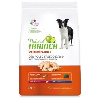 Natural Trainer Adult Medium au poulet 3 kg Natural Trainer Adult Medium au poulet 3 kg