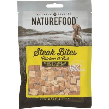 NATUREFOOD Steak Bites 3x100 g Poulet NATUREFOOD Steak Bites 3x100 g Poulet