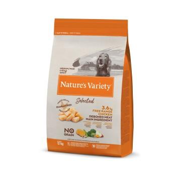 Nature's Variety Croquettes pour chiens adultes avec poulet désossé 12kg Nature's Variety Croquettes pour chiens adultes avec poulet désossé 12kg
