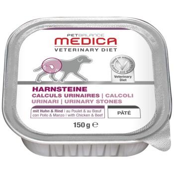 PetBalance Medica calculs urinaires avec poulet et bœuf 11x150g PetBalance Medica calculs urinaires avec poulet et bœuf 11x150g