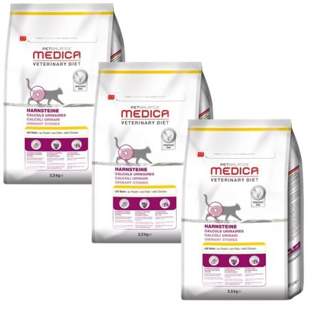 PetBalance Medica Croquettes Chat Calculs urinaires Poulet 3x2,5 kg PetBalance Medica Croquettes Chat Calculs urinaires Poulet 3x2,5 kg