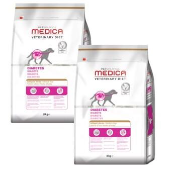 PetBalance Medica Croquettes chien Diabetes volaille & orge 2x8 kg PetBalance Medica Croquettes chien Diabetes volaille & orge 2x8 kg