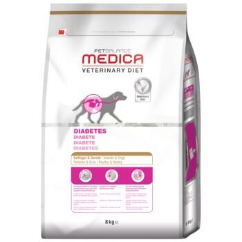 PetBalance Medica Croquettes chien Diabetes volaille & orge 8 kg