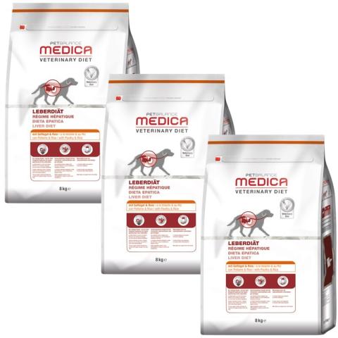 PetBalance Medica Croquettes chien Régime hépatique volaille et riz 3x8 kg PetBalance Medica Croquettes chien Régime hépatique volaille et riz 3x8 kg