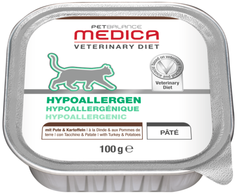 PetBalance Medica Hypoallergen 16x100g Dinde aux pommes de terre