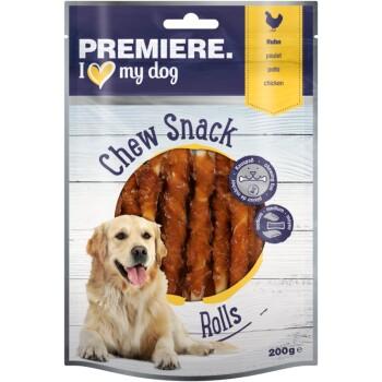 PREMIERE Chew Snack bâtonnets à mâcher Rolls Poulet 200 g PREMIERE Chew Snack bâtonnets à mâcher Rolls Poulet 200 g