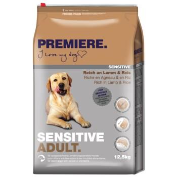 PREMIERE Croquettes Sensitive pour chien adulte Agneau 12,5 kg PREMIERE Croquettes Sensitive pour chien adulte Agneau 12,5 kg