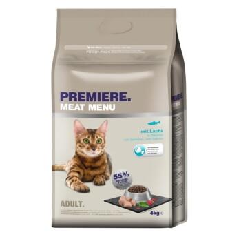 PREMIERE Meat Menu Croquettes pour chat adulte Saumon 4 kg PREMIERE Meat Menu Croquettes pour chat adulte Saumon 4 kg