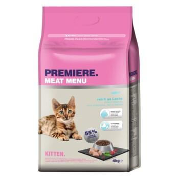 PREMIERE Meat Menu croquettes pour chaton Saumon 4 kg PREMIERE Meat Menu croquettes pour chaton Saumon 4 kg