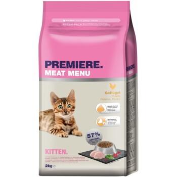 PREMIERE Meat Menu croquettes pour chaton Volaille 2 kg PREMIERE Meat Menu croquettes pour chaton Volaille 2 kg