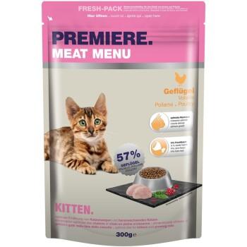 PREMIERE Meat Menu croquettes pour chaton Volaille 300 g PREMIERE Meat Menu croquettes pour chaton Volaille 300 g