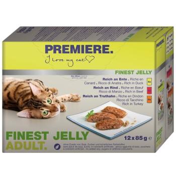 PREMIERE PREMIÈRE Finest Jelly Adult Mulitpack 12x85g PREMIERE PREMIÈRE Finest Jelly Adult Mulitpack 12x85g