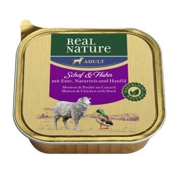 REAL NATURE Adult 17 x 100 g Mouton et poulet
