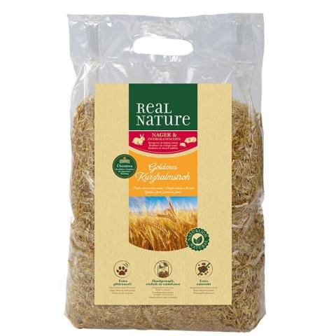 REAL NATURE Paille dorée à brins courts 1 kg