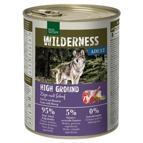 REAL NATURE WILDERNESS Adult chèvre et mouton 24x800 g REAL NATURE WILDERNESS Adult chèvre et mouton 24x800 g