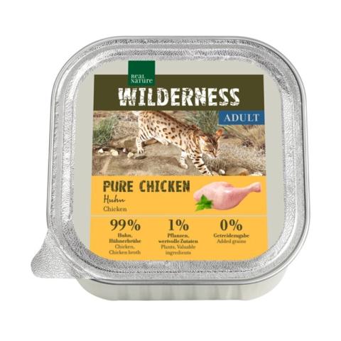 REAL NATURE WILDERNESS Adult Pure Chicken 64x100 g REAL NATURE WILDERNESS Adult Pure Chicken 64x100 g