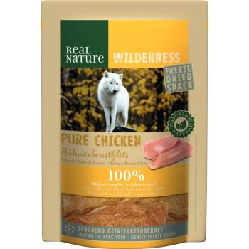 REAL NATURE WILDERNESS Snacks lyophilisés 100 g Pure Chicken REAL NATURE WILDERNESS Snacks lyophilisés 100 g Pure Chicken