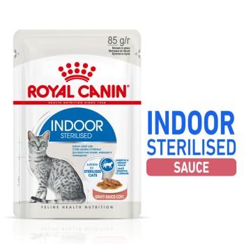 ROYAL CANIN Indoor Sterilised Adult en sauce 12x85 g ROYAL CANIN Indoor Sterilised Adult en sauce 12x85 g