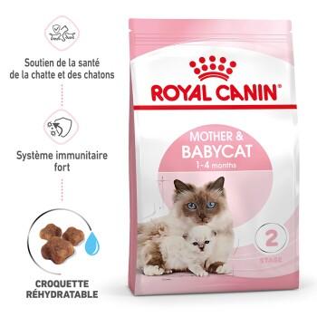 ROYAL CANIN Mother & Babycat Croquettes Chat 400 g