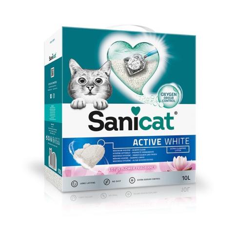 Sanicat Active White Lotus Flower 10 l Sanicat Active White Lotus Flower 10 l