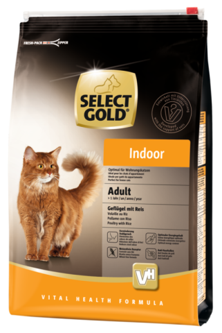 SELECT GOLD Adult Indoor Volaille au Riz 3 kg SELECT GOLD Adult Indoor Volaille au Riz 3 kg