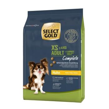 SELECT GOLD Complete Croquettes Chien Adulte XS Poulet 1 kg SELECT GOLD Complete Croquettes Chien Adulte XS Poulet 1 kg